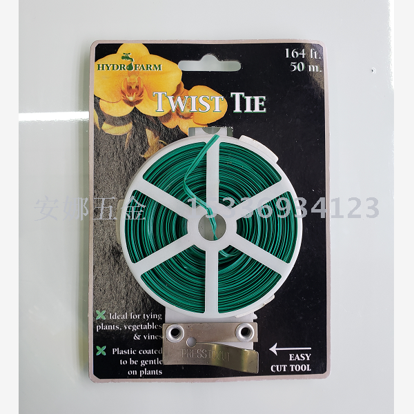 Garden wire tie wire tape cutter twist tie with cutter garden wrap plastic tie wire 20m per spool cutter home tie wire Garden wire tie wire tape cutter twist tie with cutter garden wrap plastic tie wire 20m per spool cutter home tie wire
