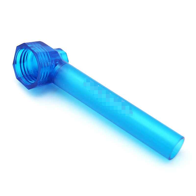 Cross-Border Supply New Plastic Hookah Wish Hot Sale Glass Plastic Glass Pipe Tobacco Pipe Amazon Hot