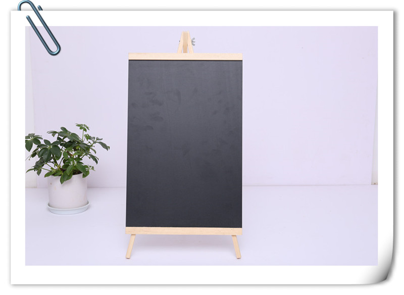Wooden desktop mini menu small blackboard bar milk tea shop vertical creative display billboard message board Wooden desktop mini menu small blackboard bar milk tea shop vertical creative display billboard message board