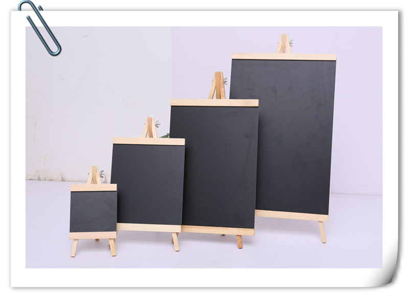 Wooden desktop mini menu small blackboard bar milk tea shop vertical creative display billboard message board Wooden desktop mini menu small blackboard bar milk tea shop vertical creative display billboard message board