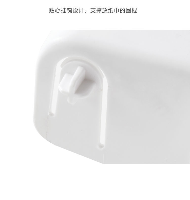 Refrigerator-Mounted Rack Barbecue Plastic Wrap Rack Kitchen Storage Rack with Cutter Plastic Wrap Storage Rack Wall Hanging Tissue Rack