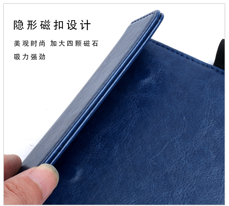 A4 Leather File Folder Writing Pad Signature Hotel Conference Writing Clip Writing Board Menu Clip Board Clip Customization