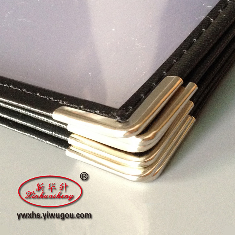 High-end menu Western-style transparent folder recipe This menu The A4 folder 4 pages 8-sided menu