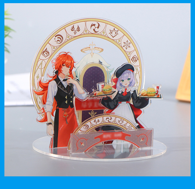 Acrylic Place Card Organic Glass Display Card Advertising Promotional Board Desktop Price Tag Standee Menu Promotional Board