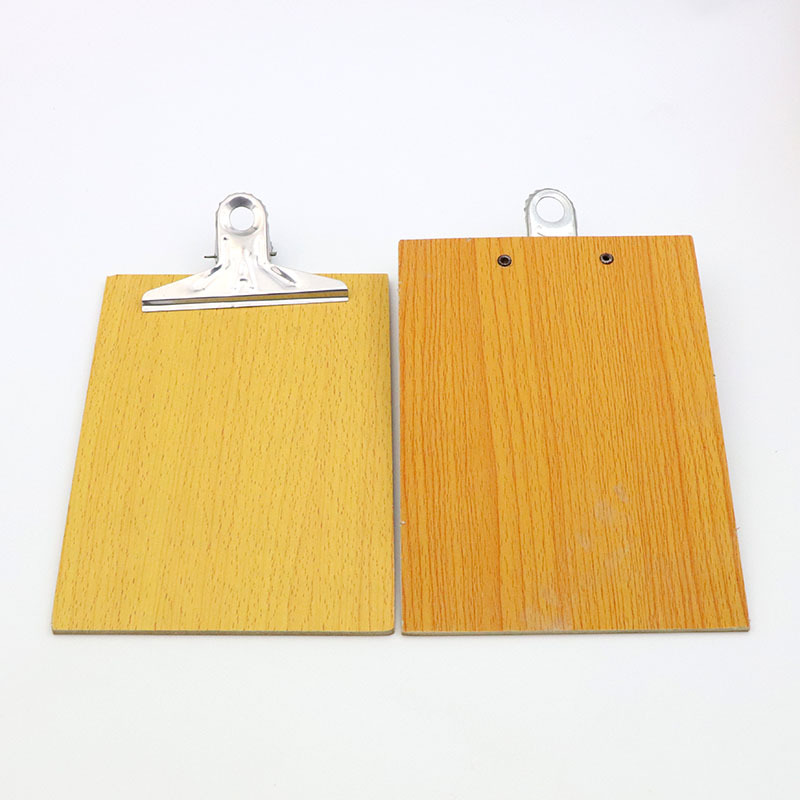 Thickened Wooden Board Clip A5 Folder Pad Tablet Clip Menu Clip Paper Plywood Office Stationery Thickened Wooden Board Clip A5 Folder Pad Tablet Clip Menu Clip Paper Plywood Office Stationery