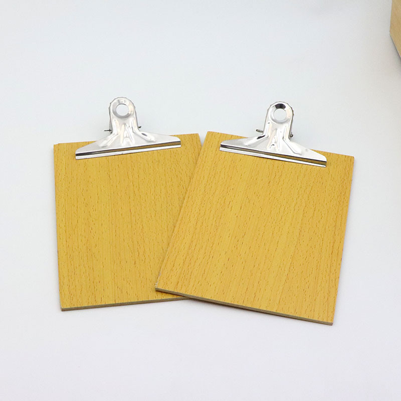 Thickened Wooden Board Clip A5 Folder Pad Tablet Clip Menu Clip Paper Plywood Office Stationery Thickened Wooden Board Clip A5 Folder Pad Tablet Clip Menu Clip Paper Plywood Office Stationery
