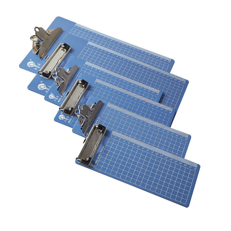 Yongyi Factory Wholesale Plastic Board Folder A4a5a6 Office Writing Pad Clip Menu Clip File Storage Folder Record Board
