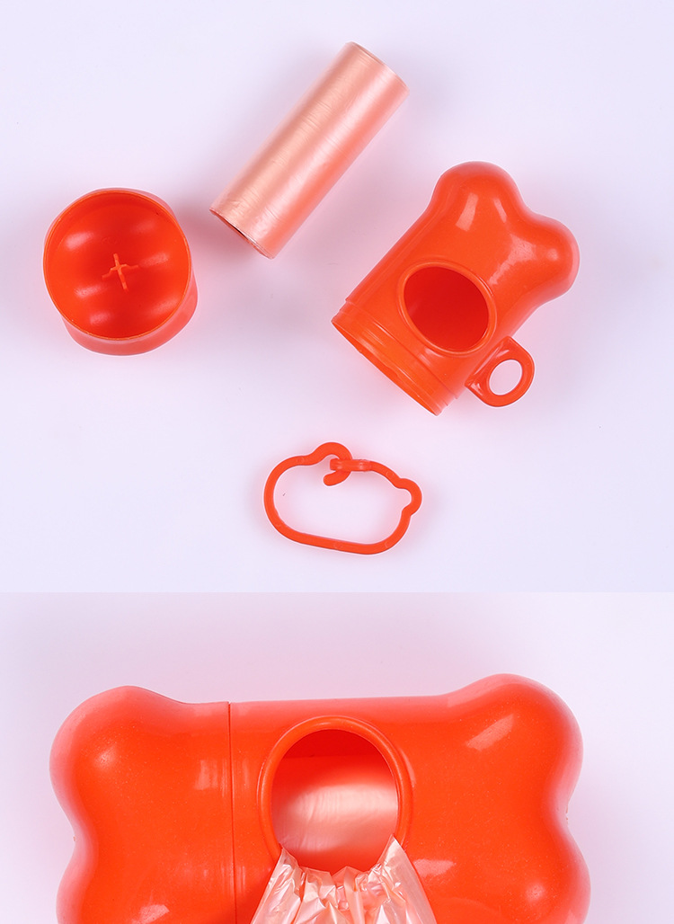 Pet Bone Type Garbage Box Stool Bag Dog Manure Garbage Bag Storage Box Distributor Factory Printed Logo