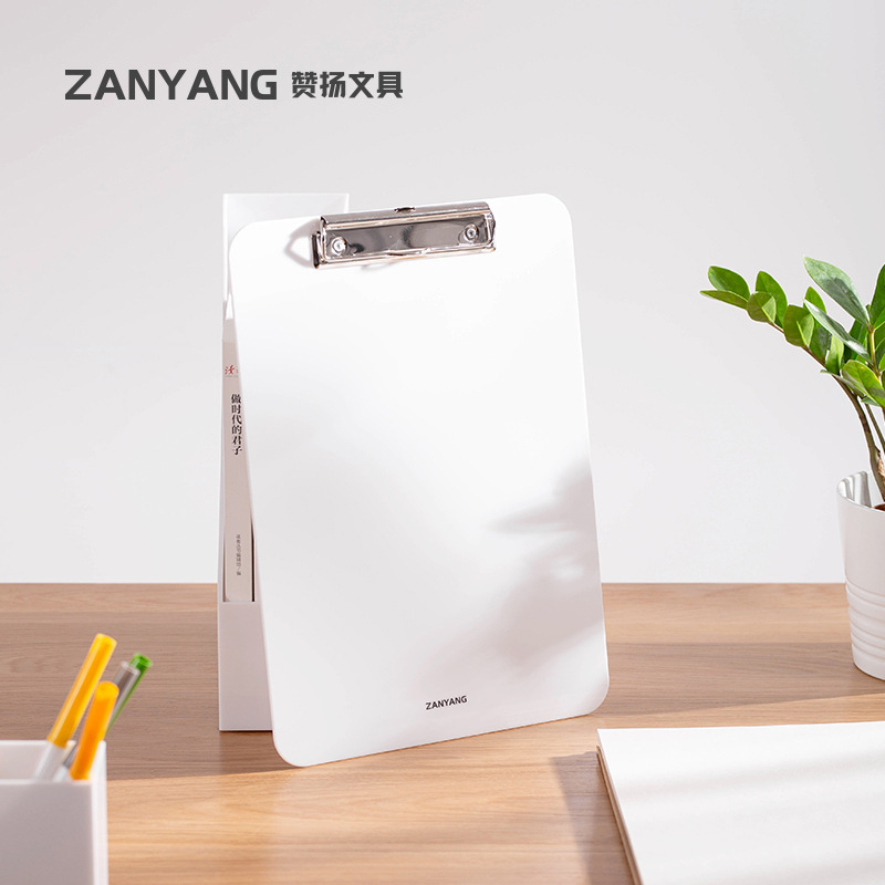 A4 Plate Holder Writing Pad Plastic Copy Board Writing Plate Holder Sub Menu Pad File Folder Thick Hard