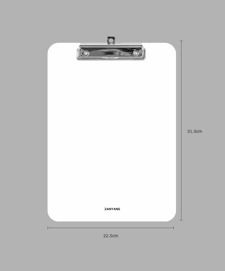 A4 Plate Holder Writing Pad Plastic Copy Board Writing Plate Holder Sub Menu Pad File Folder Thick Hard