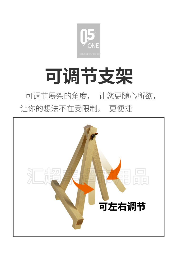 Creative Countertop Desktop Wooden Small Blackboard Wooden Milk Tea Shop Hanging Menu Home Message Children Graffiti Drawing Board