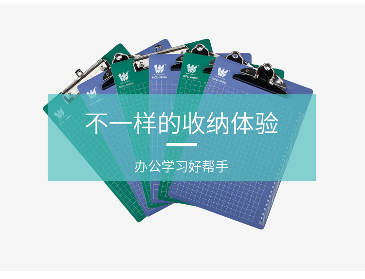 File Folder A4 Card Holder A6 Hanging Writing Pad Ticket Clips A5 Hanging Menu Plastic Writing Pad Clip