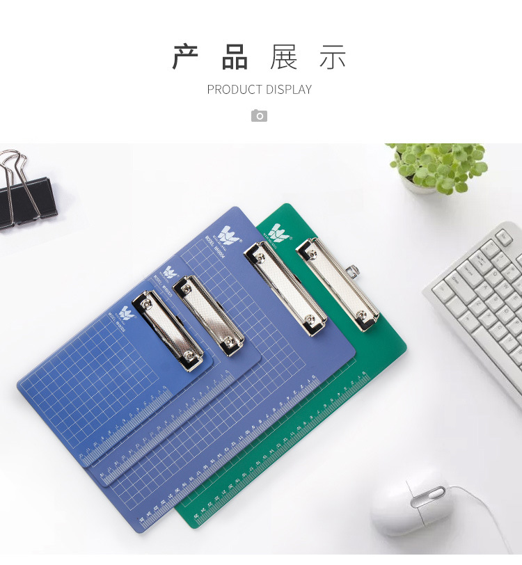 File Folder A4 Card Holder A6 Hanging Writing Pad Ticket Clips A5 Hanging Menu Plastic Writing Pad Clip