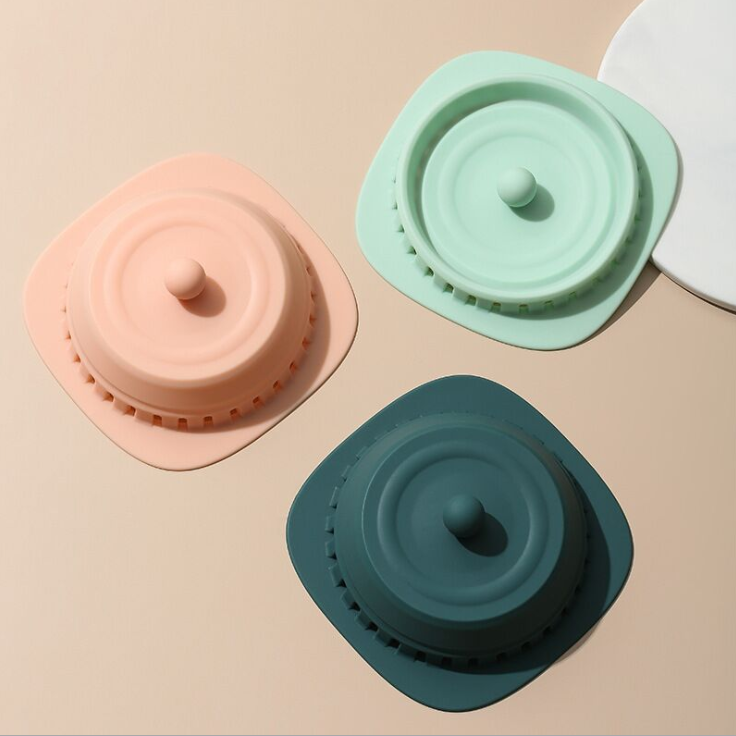 Floor Drain Odor Preventer Sewer Deodorant Cover Floor Drain Silicone Cover