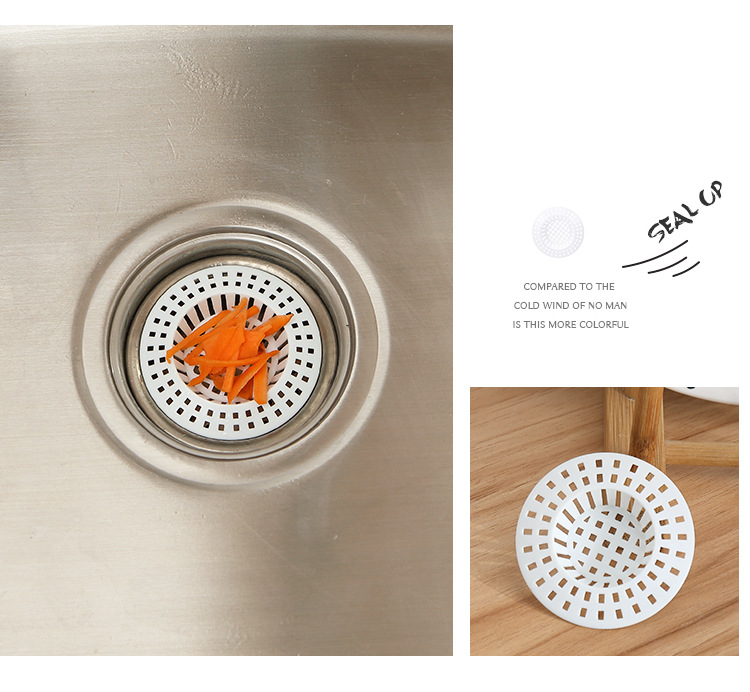 Sink kitchen Sink filter screen dregs prevent blocking mesh drain outlet floor drain hair screen