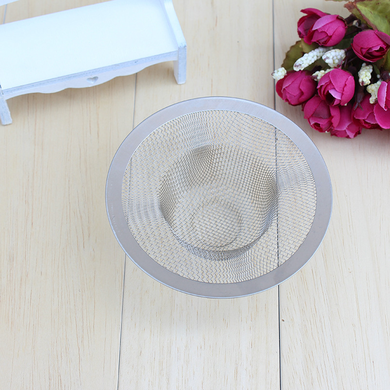 11 cm round stainless steel sink floor drain toilet tapping net sink 2 yuan, a department store.