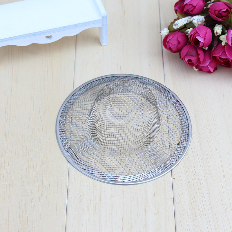 11 cm round stainless steel sink floor drain toilet tapping net sink 2 yuan, a department store.