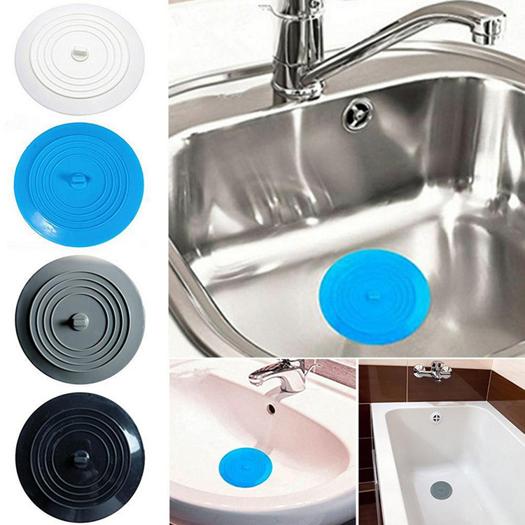 Food Grade FDA Large round Silicone Drain Stopper Floor Drain Cover Water Plug Diameter 15cm