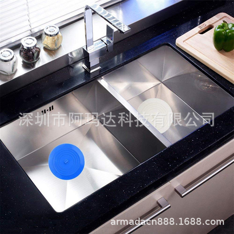 Food Grade FDA Large round Silicone Drain Stopper Floor Drain Cover Water Plug Diameter 15cm