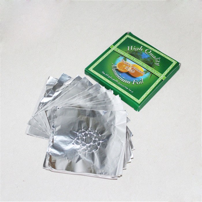 Hookah special foil have been perforated square BBQ tin foil smoking hookah water paste professional foil