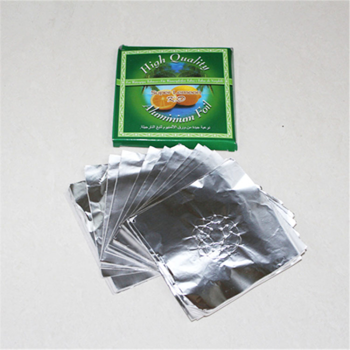 Hookah special foil have been perforated square BBQ tin foil smoking hookah water paste professional foil