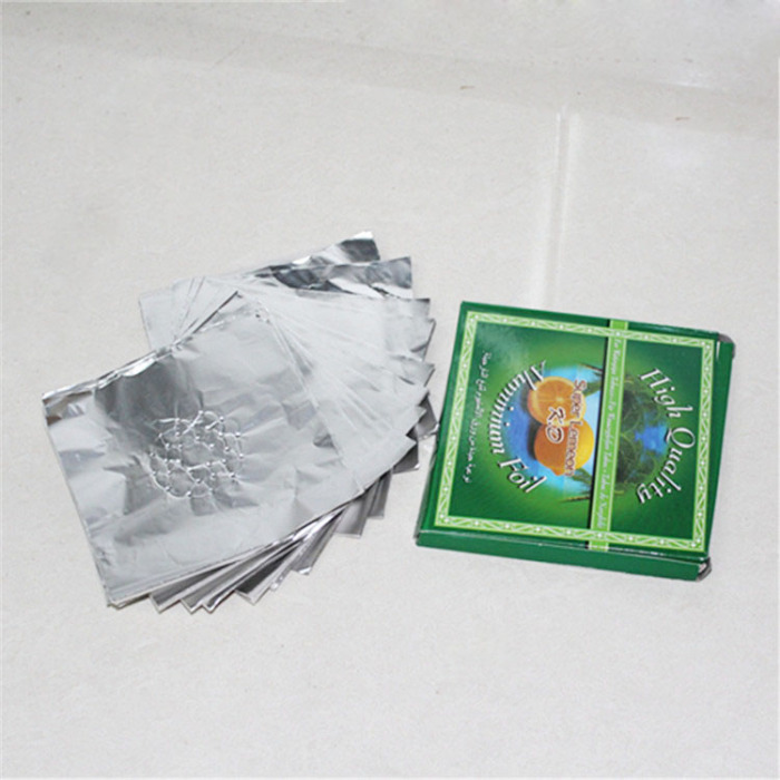 Hookah special foil have been perforated square BBQ tin foil smoking hookah water paste professional foil