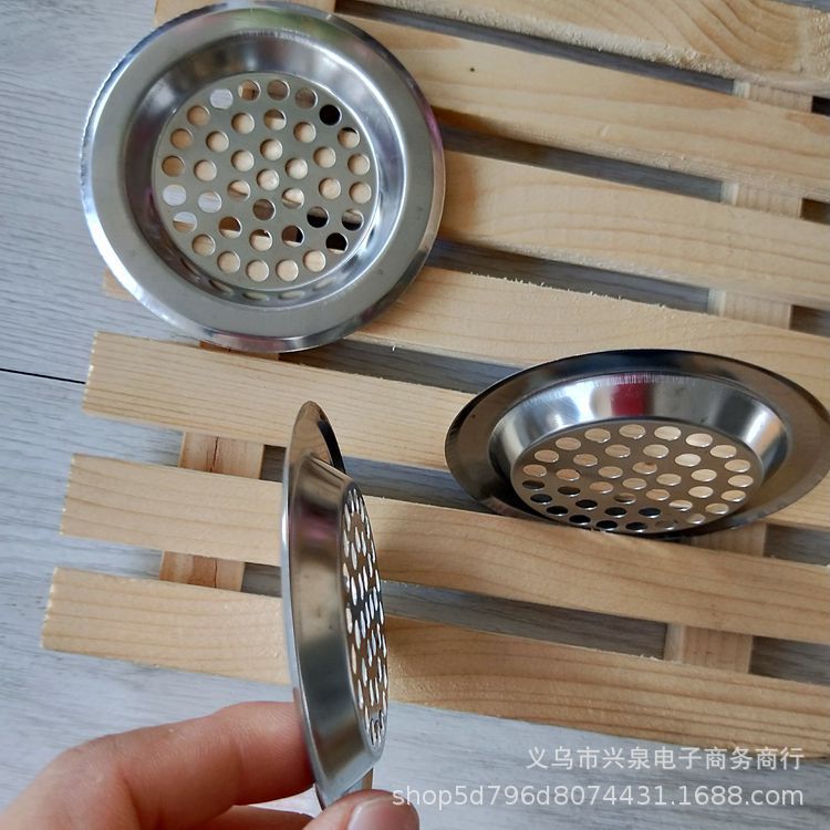 Drain Sink Sewer Deodorant Mesh Floor Drain Punching Filter Leaks
