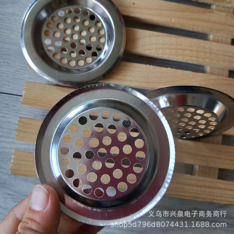 Drain Sink Sewer Deodorant Mesh Floor Drain Punching Filter Leaks