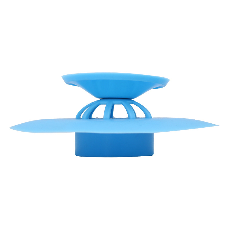 7044 water basin silicone floor drain plug-in tapping water plug-in sink toilet sink floor drain deodorant tapping suction cup kitchen style