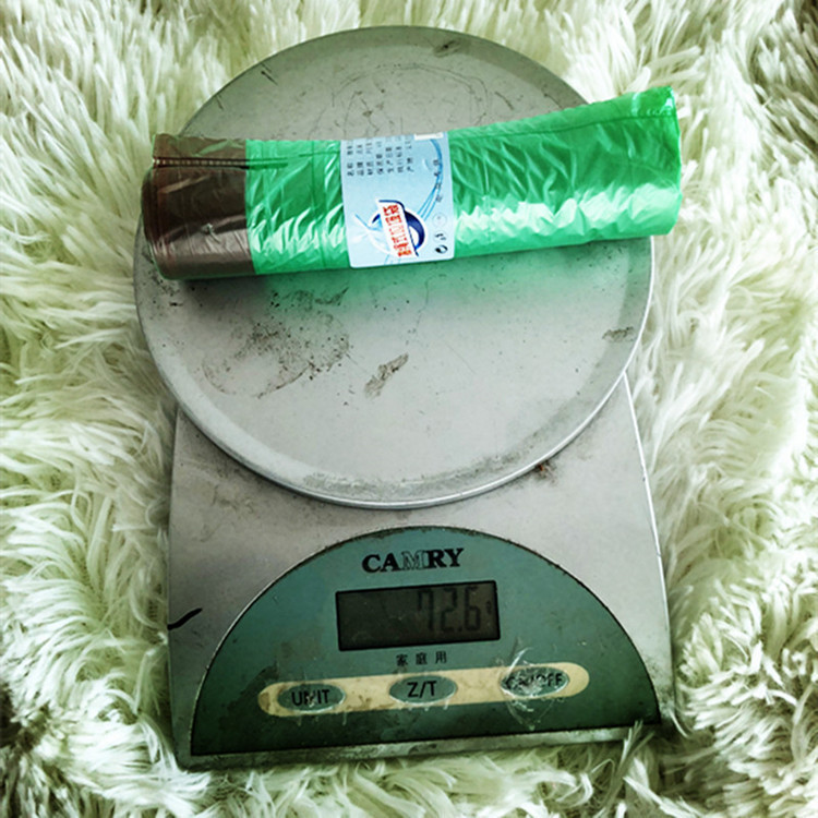 Daily Necessities Drawstring Garbage Bag Color Point Break Portable Garbage Bag Automatic Closing Thickened Rope Garbage Bag