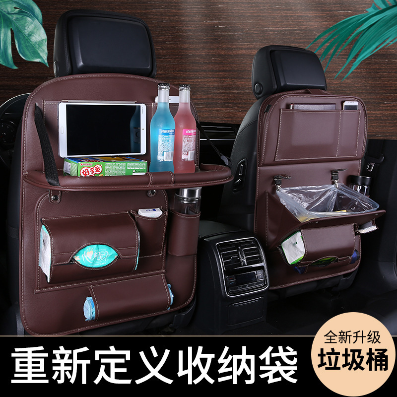 Vehicle Garbage Bag Storage Bag Hanging Bag for Vehicle Car Seat Back Storage Bag Car Hanging Bag Factory Wholesale