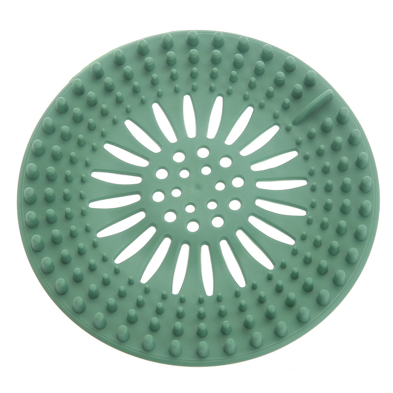 Home Bathroom Silicone Floor Drain Bathroom Sewer Anti-Blocking Floor Drain Kitchen Sink Filter Net