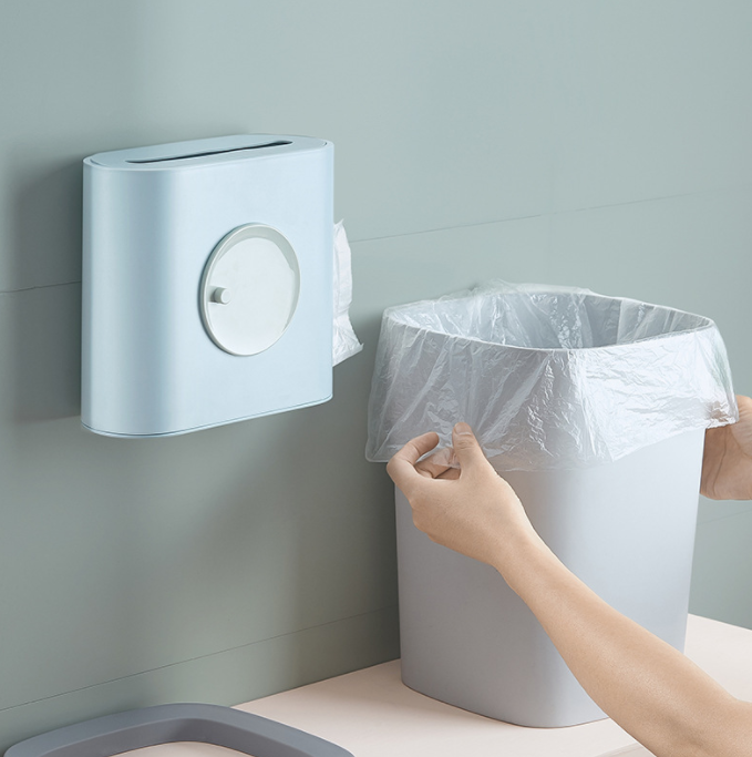 New Home Wall-Mounted Garbage Bag Storage Box for Foreign Trade