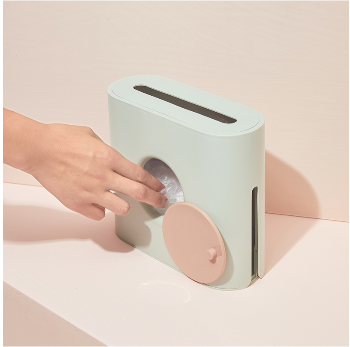 New Home Wall-Mounted Garbage Bag Storage Box for Foreign Trade