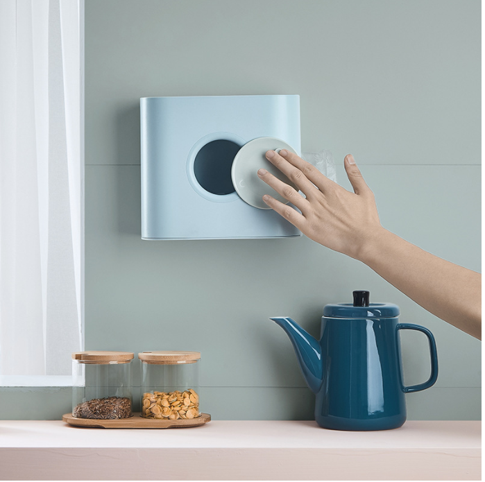 New Home Wall-Mounted Garbage Bag Storage Box for Foreign Trade New Home Wall-Mounted Garbage Bag Storage Box for Foreign Trade