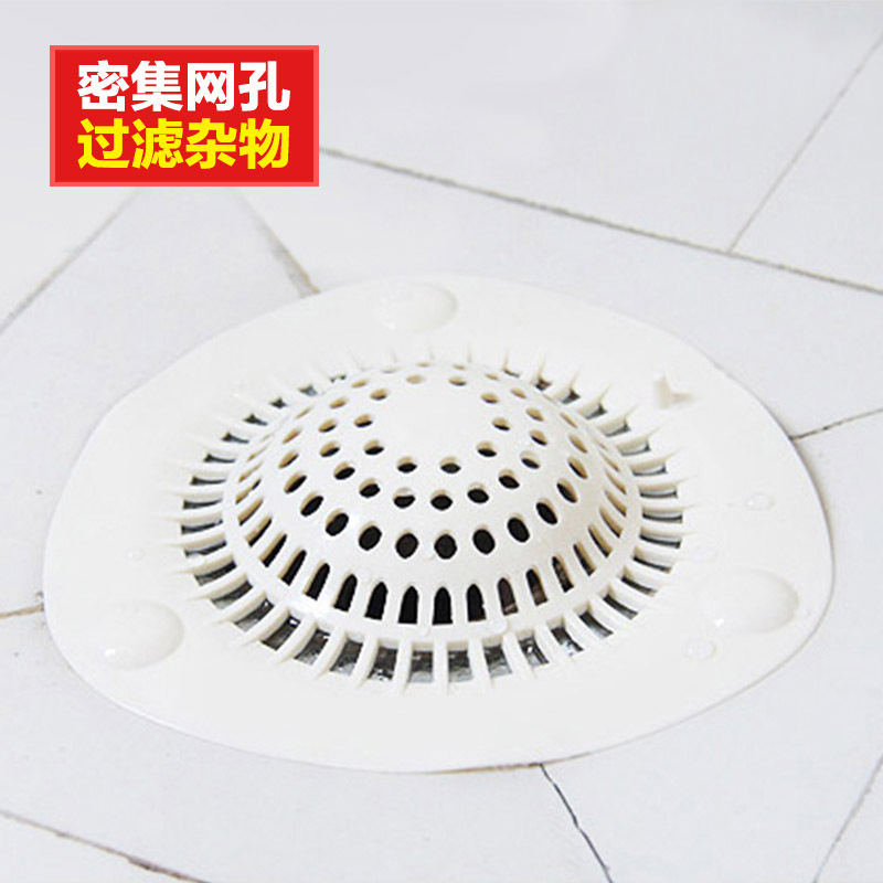 Yurt Floor Drain Plastic Bathroom Floor Drain Cover Kitchen Sink Deodorant Sewer Anti-Blocking Dual-Use