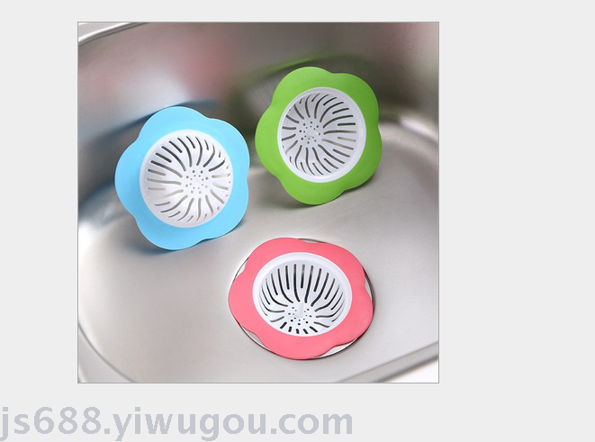 Anti - clogging floor drain cover drain outlet filter net