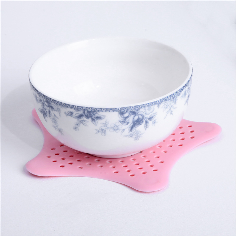 Creative Starfish Silicone Floor Drain Kitchen Sink Filter Net Bathroom Sink Anti-Blocking Filter