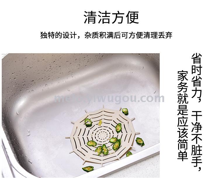 Spider web filter & floor drain Spider web filter & floor drain