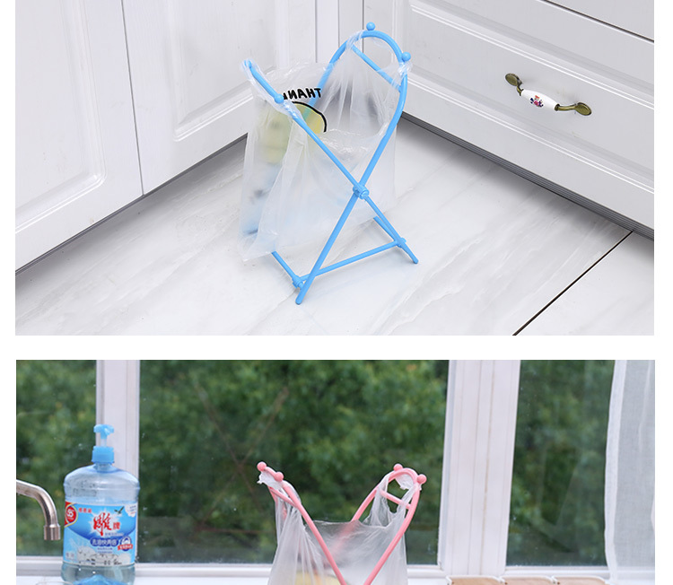 Convenient Support Frame Simple Foldable Garbage Bag Rack Handbag Stand Kitchen Floor Trash Rack Storage Rack Convenient Support Frame Simple Foldable Garbage Bag Rack Handbag Stand Kitchen Floor Trash Rack Storage Rack