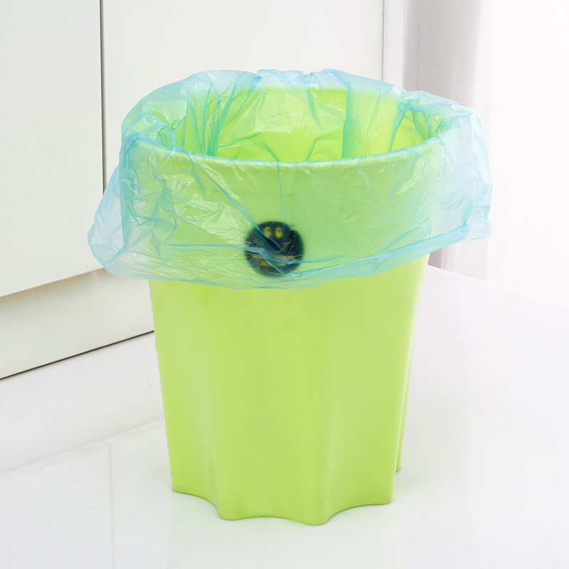 Factory Direct Sales Continuous Roll PE New Material Disposable Garbage Bag Thickened Mixed Color Office Environmental Protection Garbage Bag Wholesale