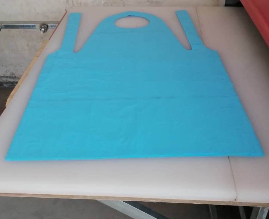 Disposable Protective Apron, Protective Clothing PE CPE, Waterproof, Thumb Suit, Non-Woven Clothes