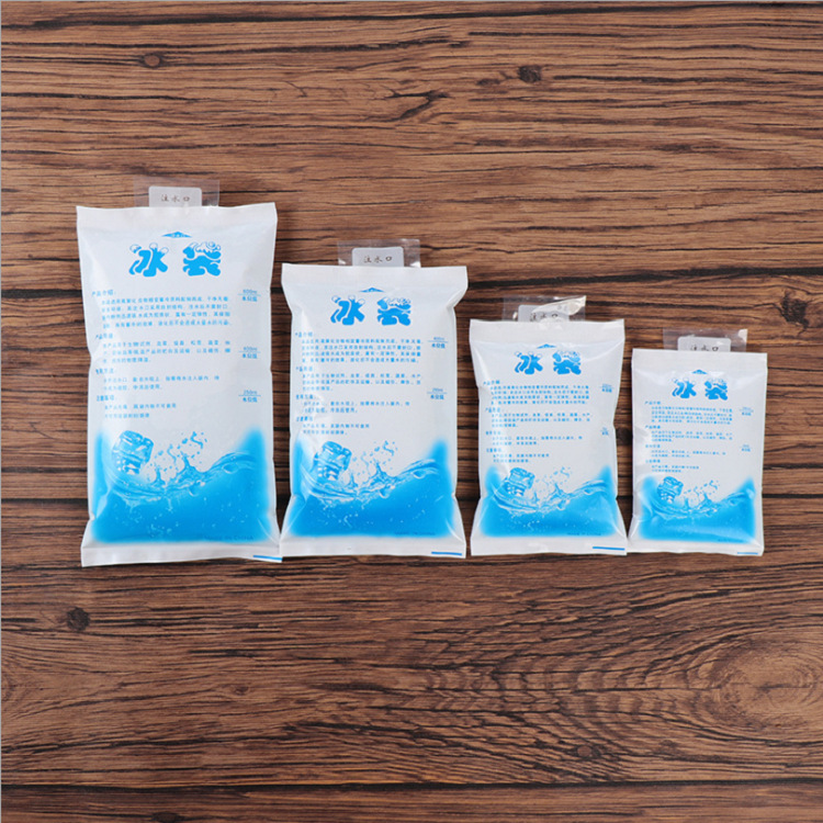 Disposable Ice Pack Thickened Water Injection Refrigeration Cooling Food Fresh Fresh Preservation Ice Bag Plastic Water Injection Ice Bug