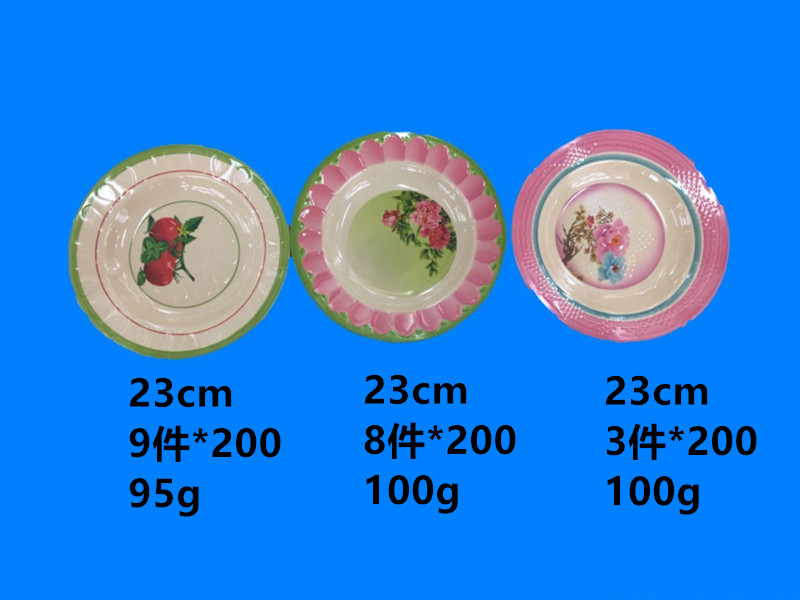 Miamine tableware Miamine plate methylene dish large quantity of spot stock low price processing can be sold by the ton