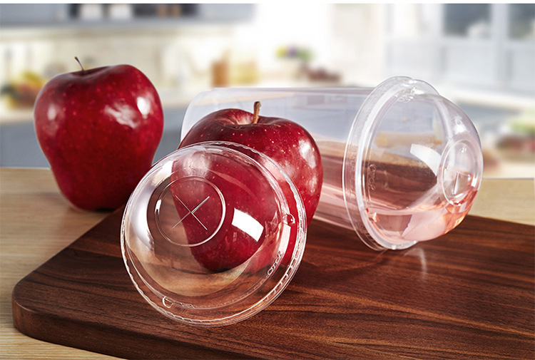 Disposable Cup 89 Caliber 95 Caliber Transparent Thickened Milk Tea Hot and Cold Plastic Cup Cover Flat Lid Arch Cover