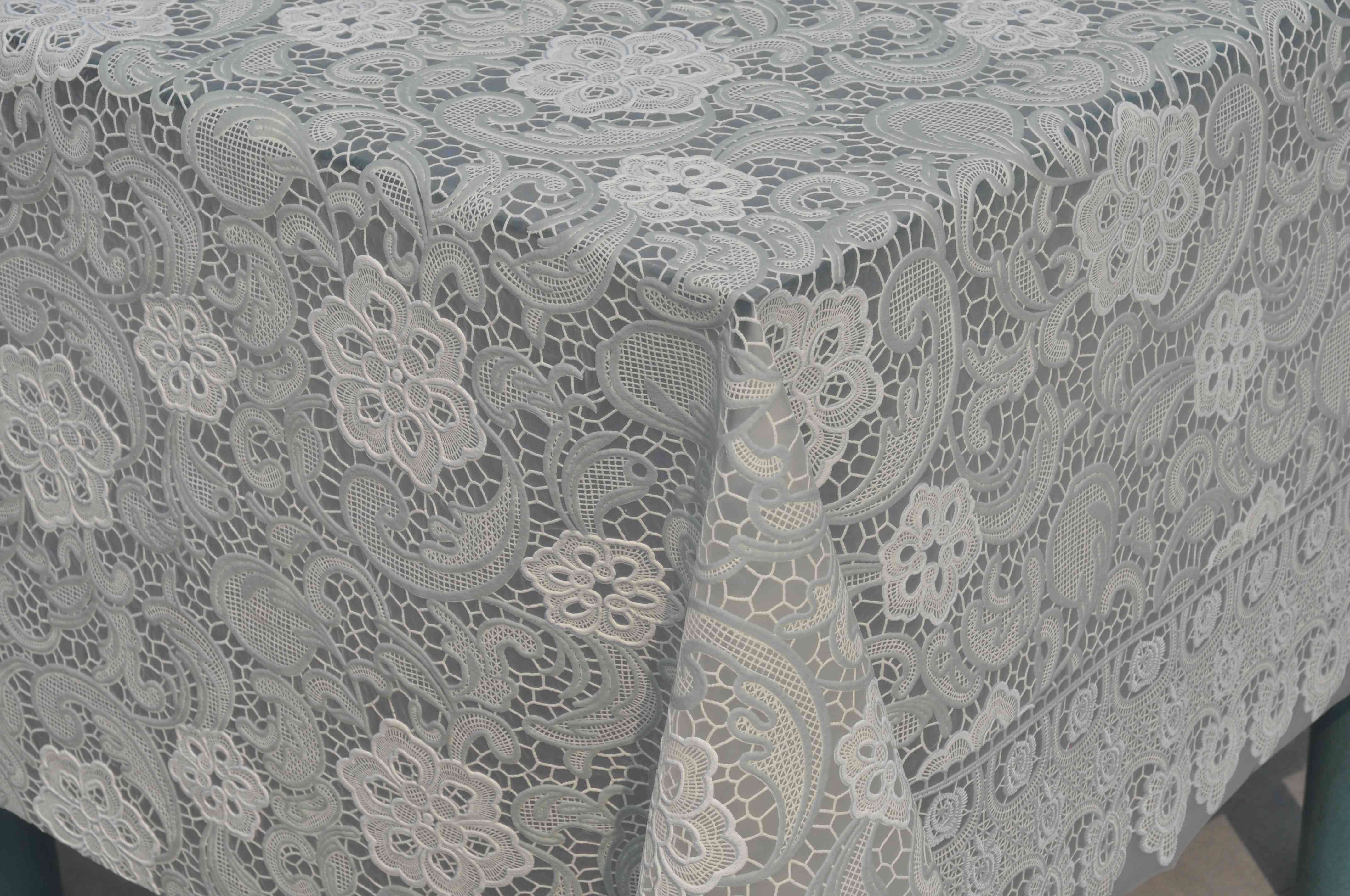 CRB Foam Lace Tablecloth Waterproof and Oil-Proof Disposable