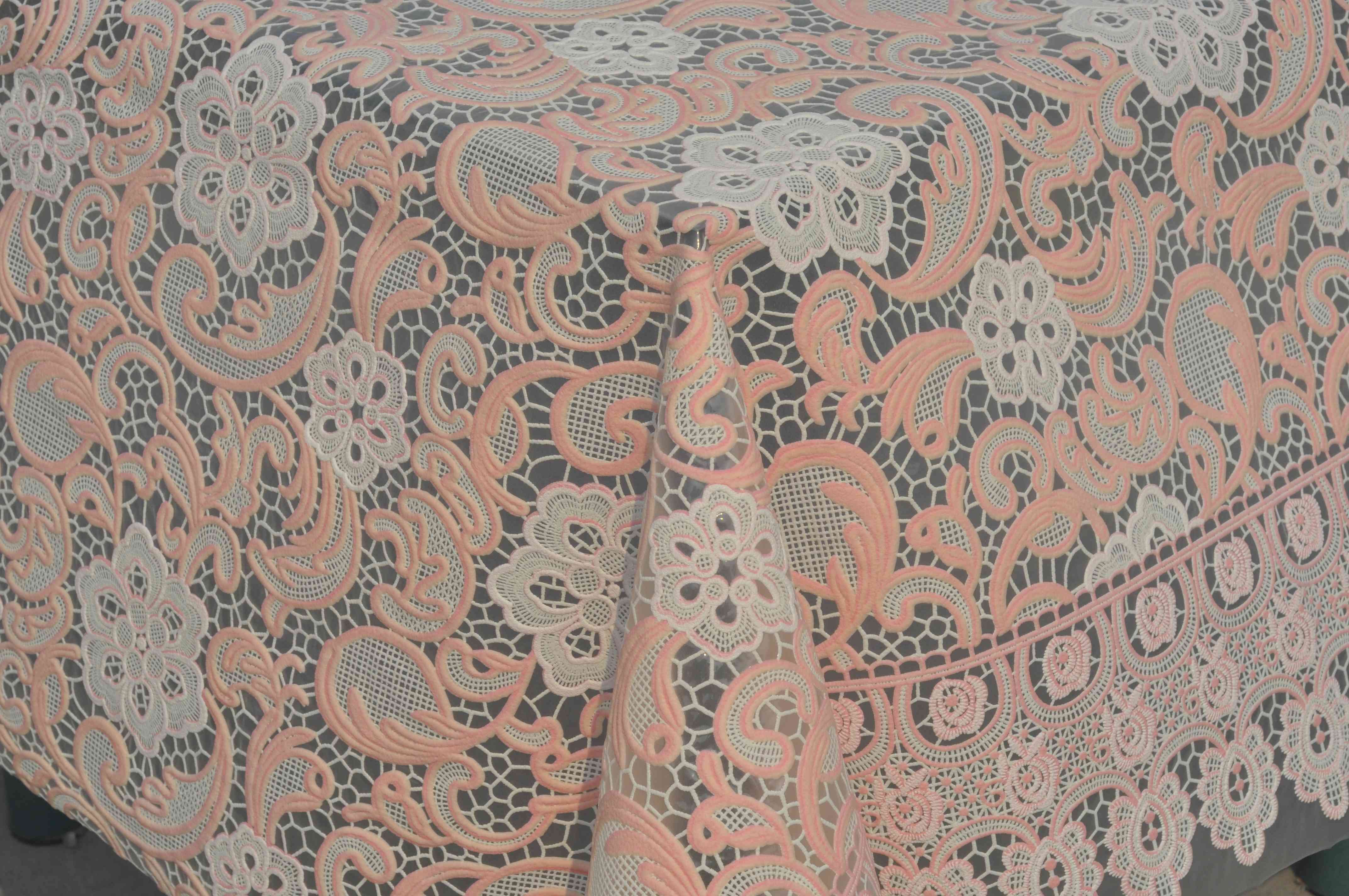 CRB Foam Lace Tablecloth Waterproof and Oil-Proof Disposable CRB Foam Lace Tablecloth Waterproof and Oil-Proof Disposable