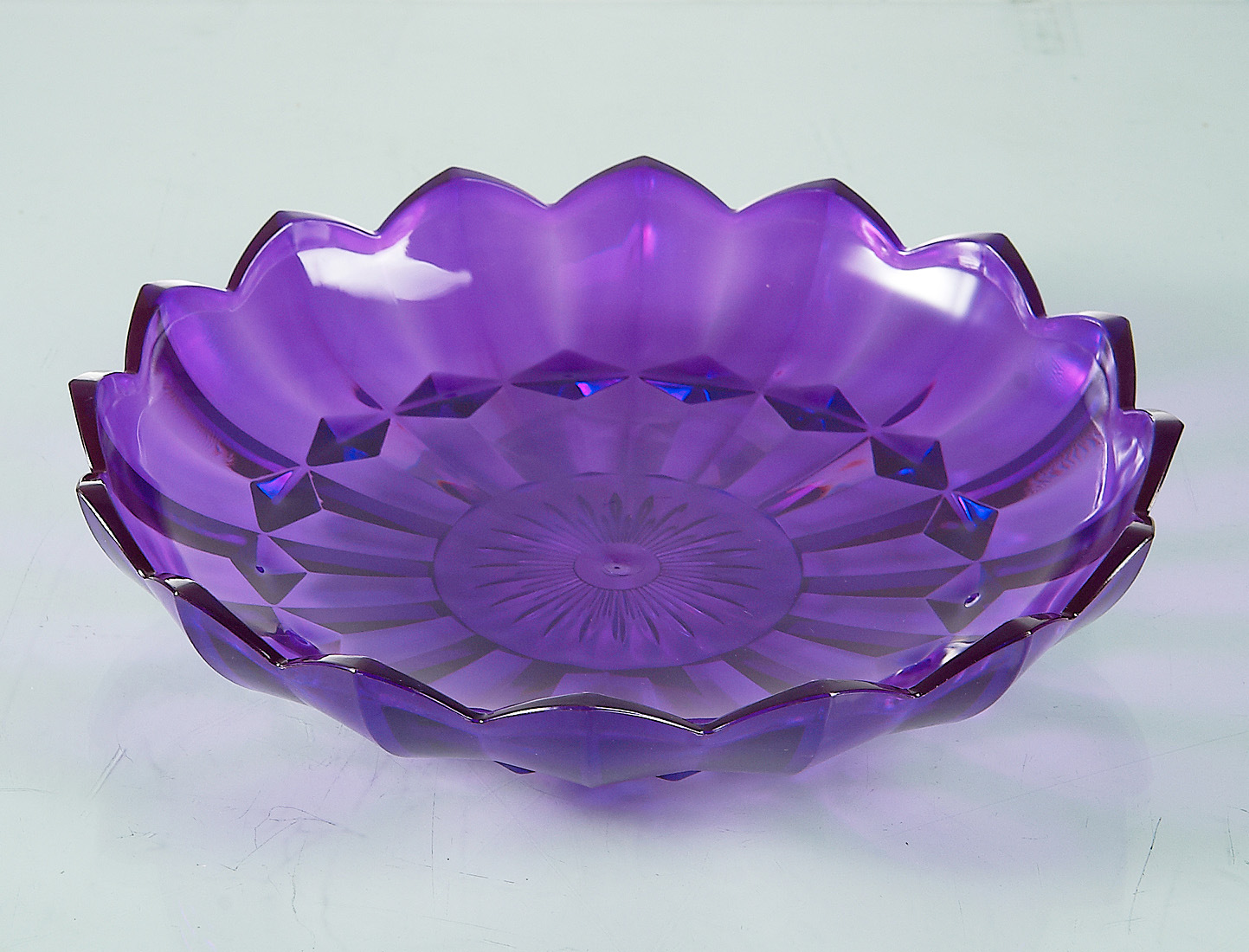 Wholesale Color PS Fruit Plate, Creative Leaf Fruit Plate, Large Leaf Glass Fruit Plate