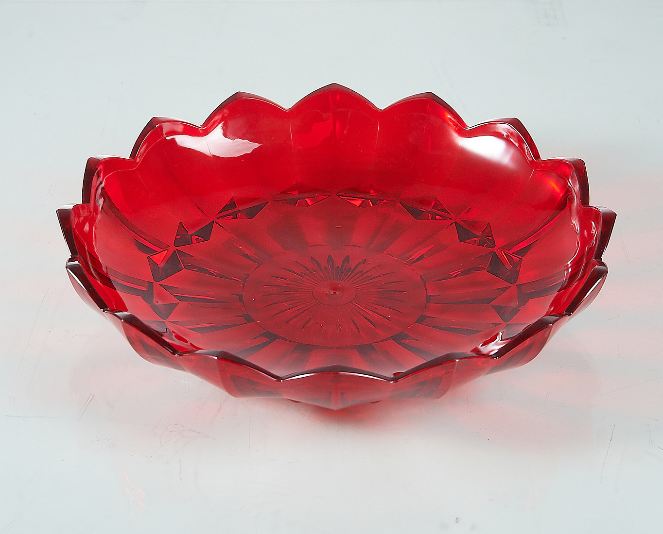 Wholesale Color PS Fruit Plate, Creative Leaf Fruit Plate, Large Leaf Glass Fruit Plate