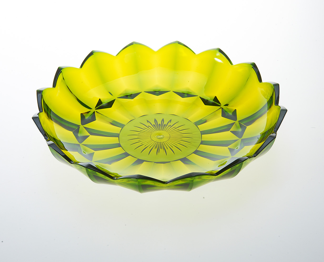 Wholesale Color PS Fruit Plate, Creative Leaf Fruit Plate, Large Leaf Glass Fruit Plate